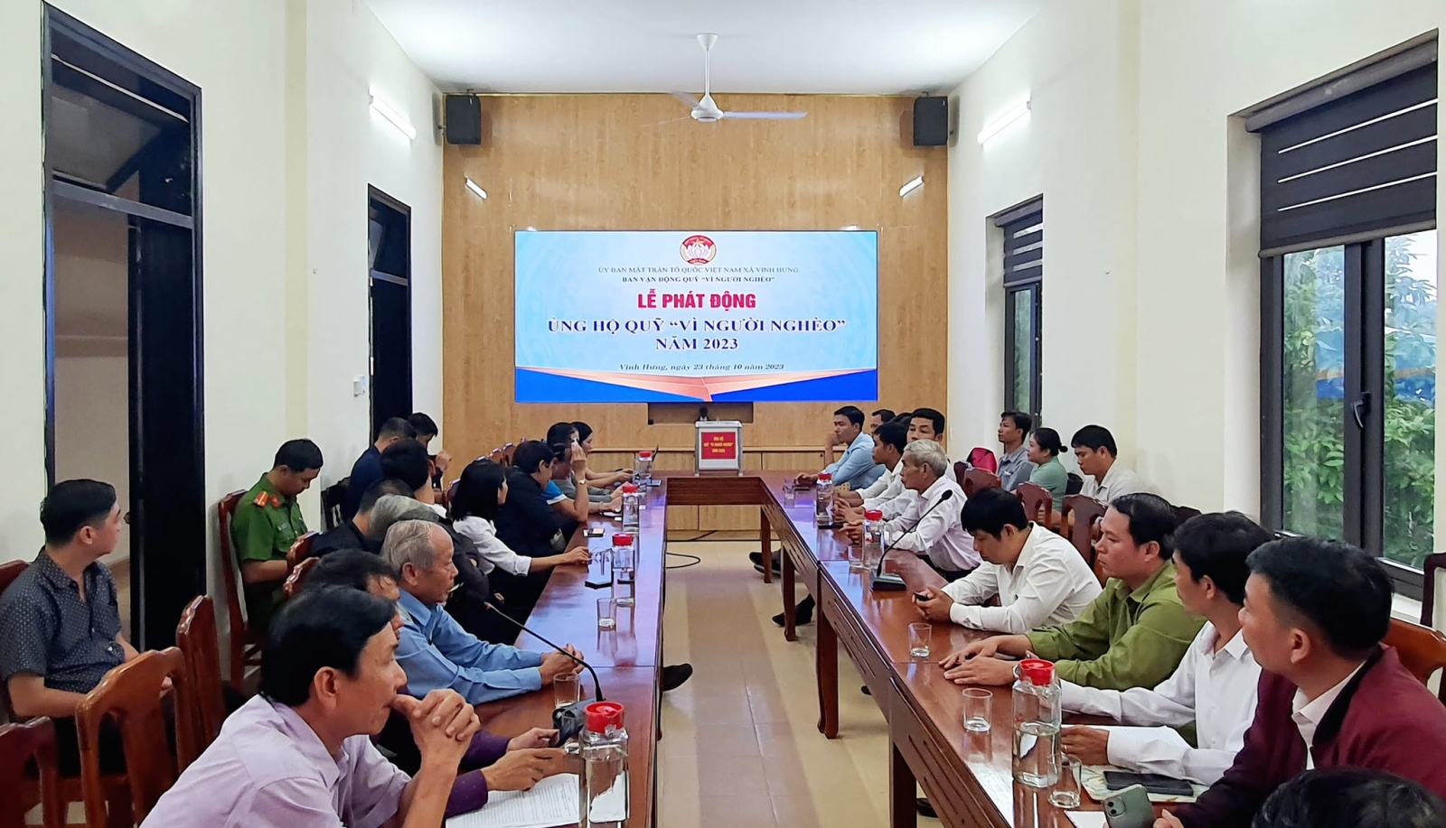 PHÁT ĐỘNG ỦNG HỘ QUỸ "VÌ NGƯỜI NGHÈO" NĂM 2023