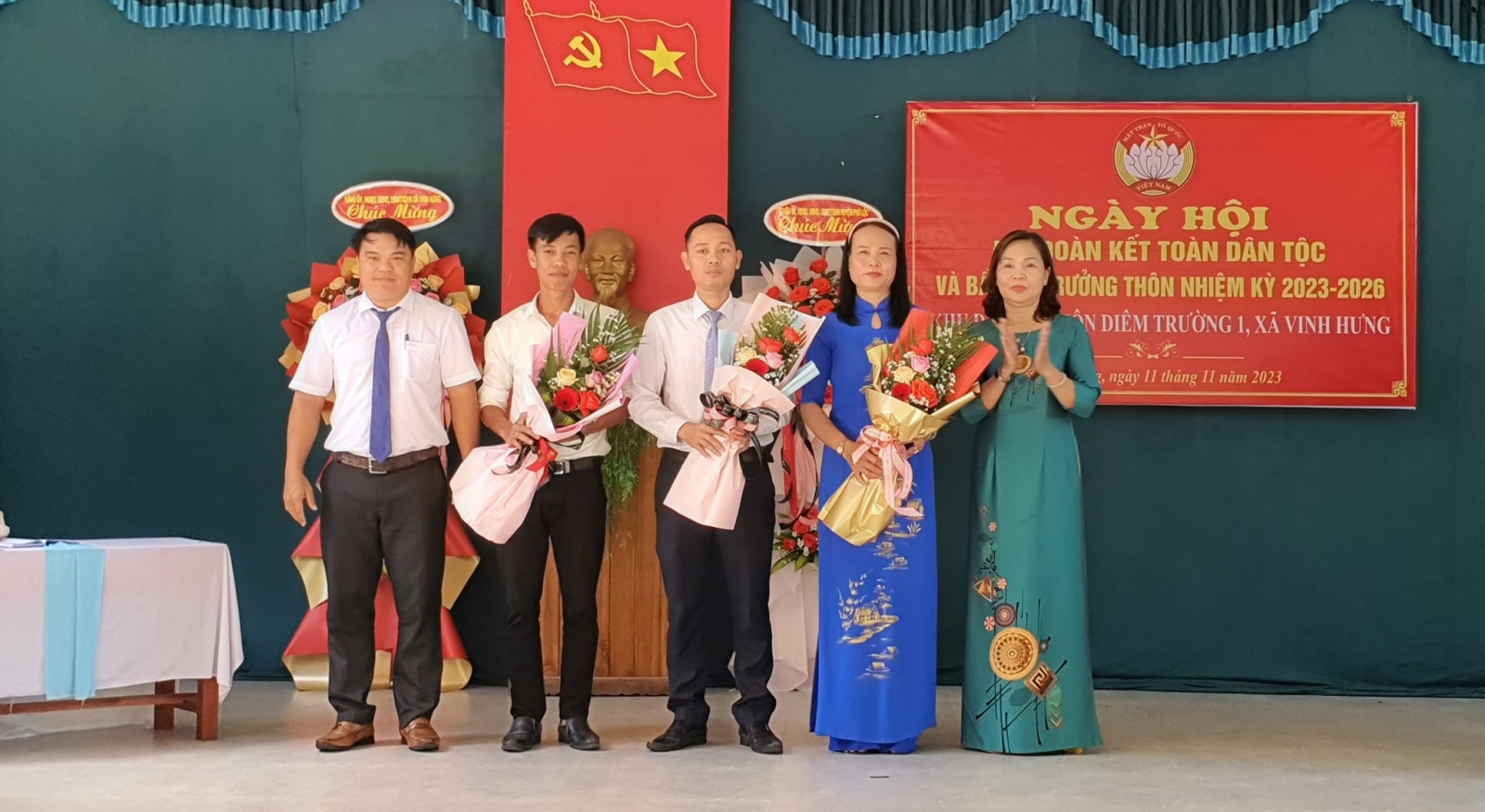 Ngày Hội Đại đoàn kết toàn dân tộc ở khu dân cư thôn Diêm Trường 1