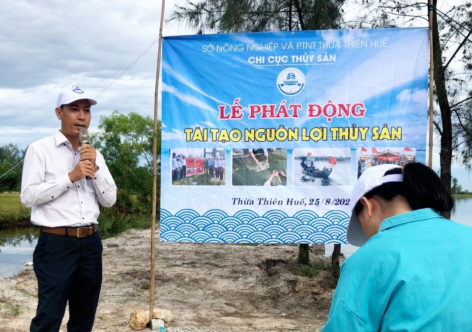 PHÁT ĐỘNG TÁI TẠO NGUỒN LỢI THỦY SẢN