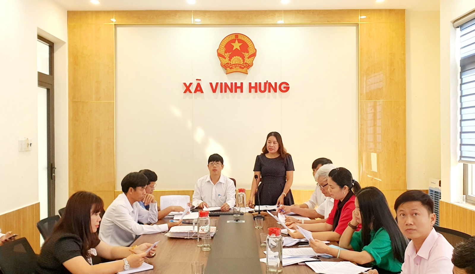KIỂM TRA ĐÁNH GIÁ XẾP LOẠI CỘNG ĐỒNG HỌC TẬP XÃ VINH HƯNG